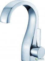 衛浴潔具新選擇 深度解析黃銅面盆龍頭單把單孔冷熱臺面盆水龍頭1757